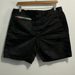 Pwap!‎ USA Black Nylon Shorts Sz L